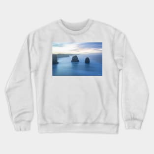 Gog and Magog from the 12 Apostles, Port Campbell National Park, Victoria, Australia. Crewneck Sweatshirt